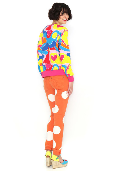 Agatha Ruiz De La Prada SUDADERA ESTAMPADO MULTICOLOR