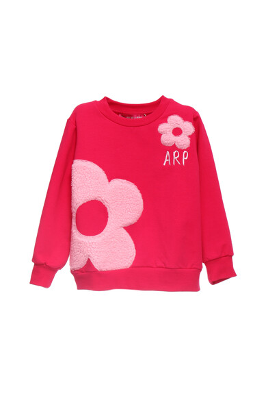 Agatha Ruiz De La Prada SUDADERA FUCSIA FLORES ROSAS