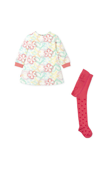 Agatha Ruiz De La Prada VESTIDO BLANCO ICONOS TRAZOS