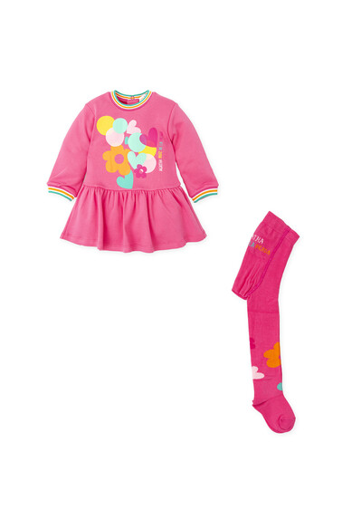 Agatha Ruiz De La Prada VESTIDO FUCSIA ICONOS COLORES