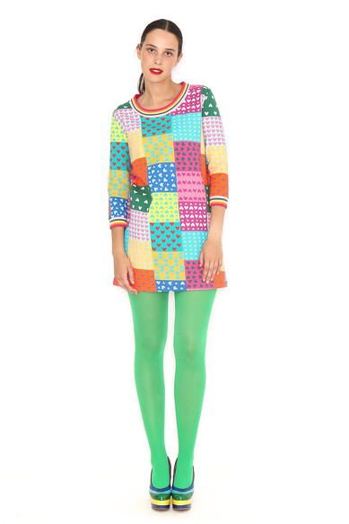Agatha Ruiz De La Prada VESTIDO MUTICOLOR PATCHWORK
