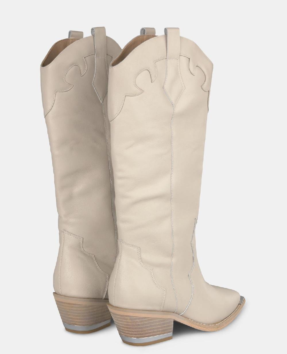 Alma En Pena BOTA PLANA PIEL