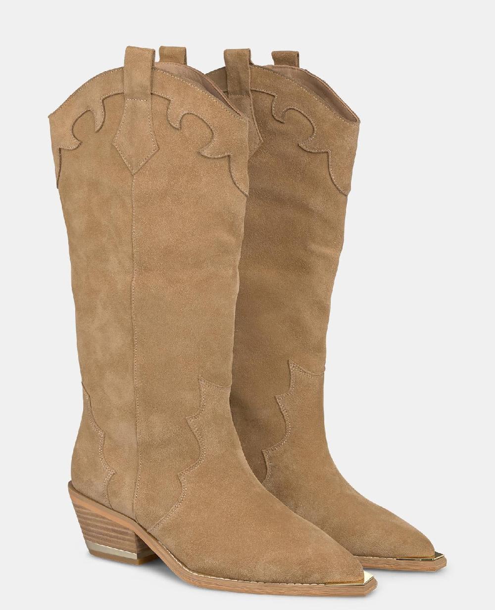 Alma En Pena BOTA PLANA PIEL