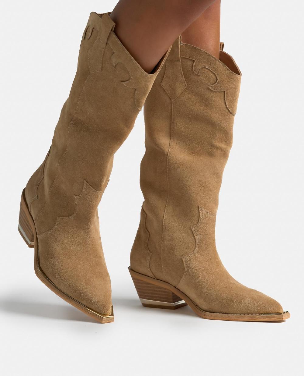 Alma En Pena BOTA PLANA PIEL