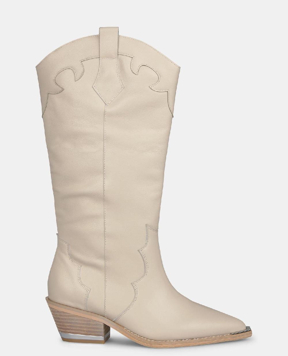 Alma en pena BOTA PLANA PIEL