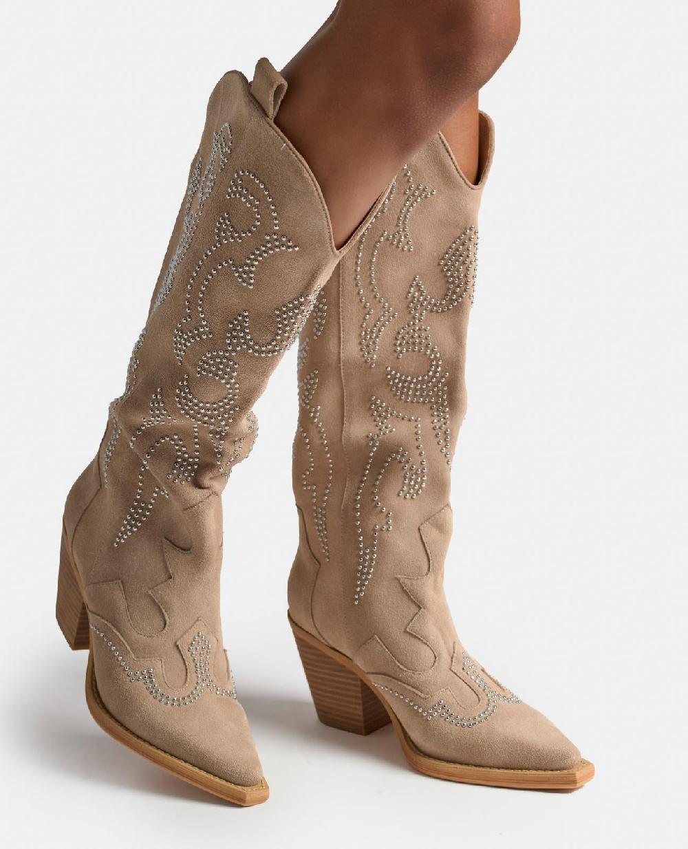 Alma En Pena BOTA TACÓN DETALLES