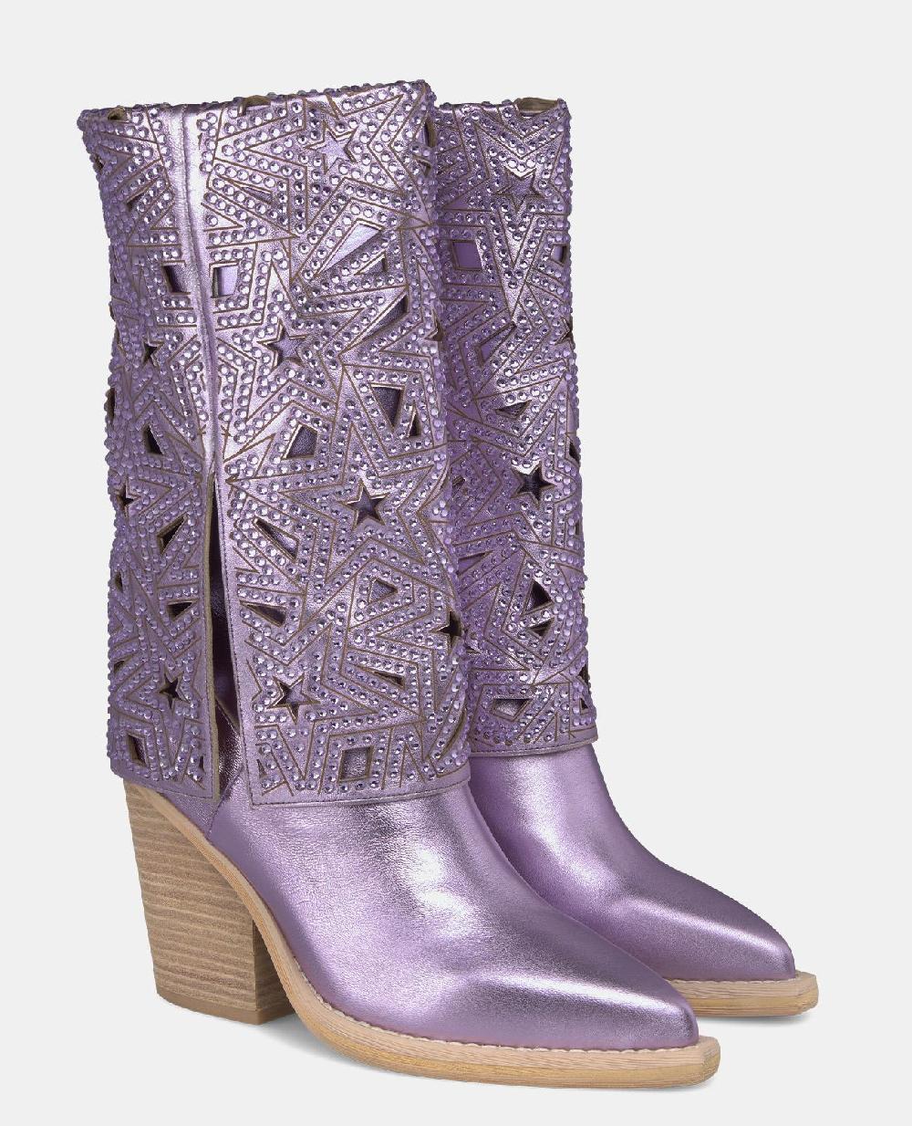 Alma En Pena BOTA TACÓN ESTRELLAS