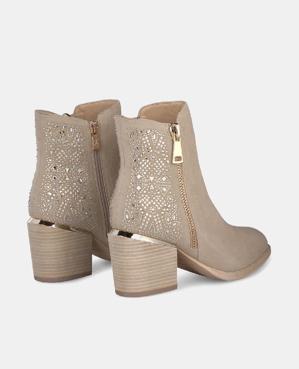 Alma En Pena BOTÍN BRILLOS CREMALLERAS LATERALES