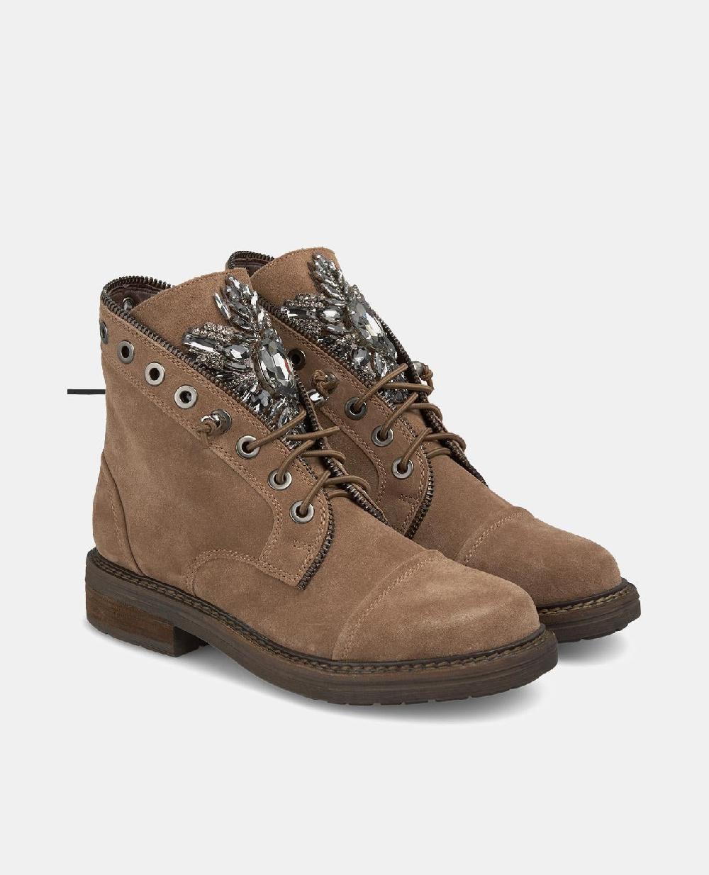 Alma En Pena BOTÍN CREMALLERA CON PEDRERÍA