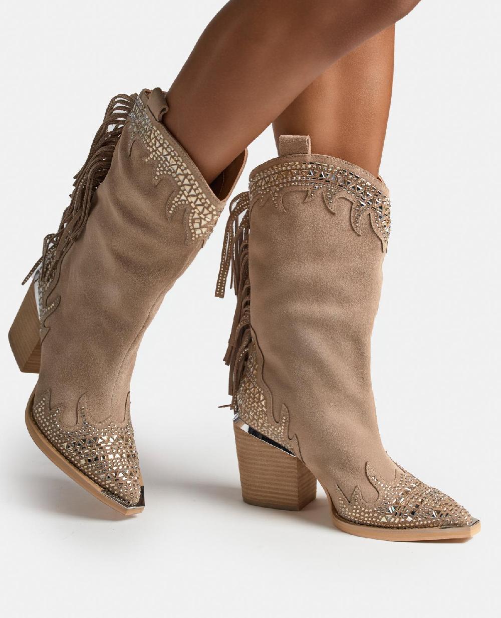 Alma En Pena BOTÍN FLECOS CON BRILLOS