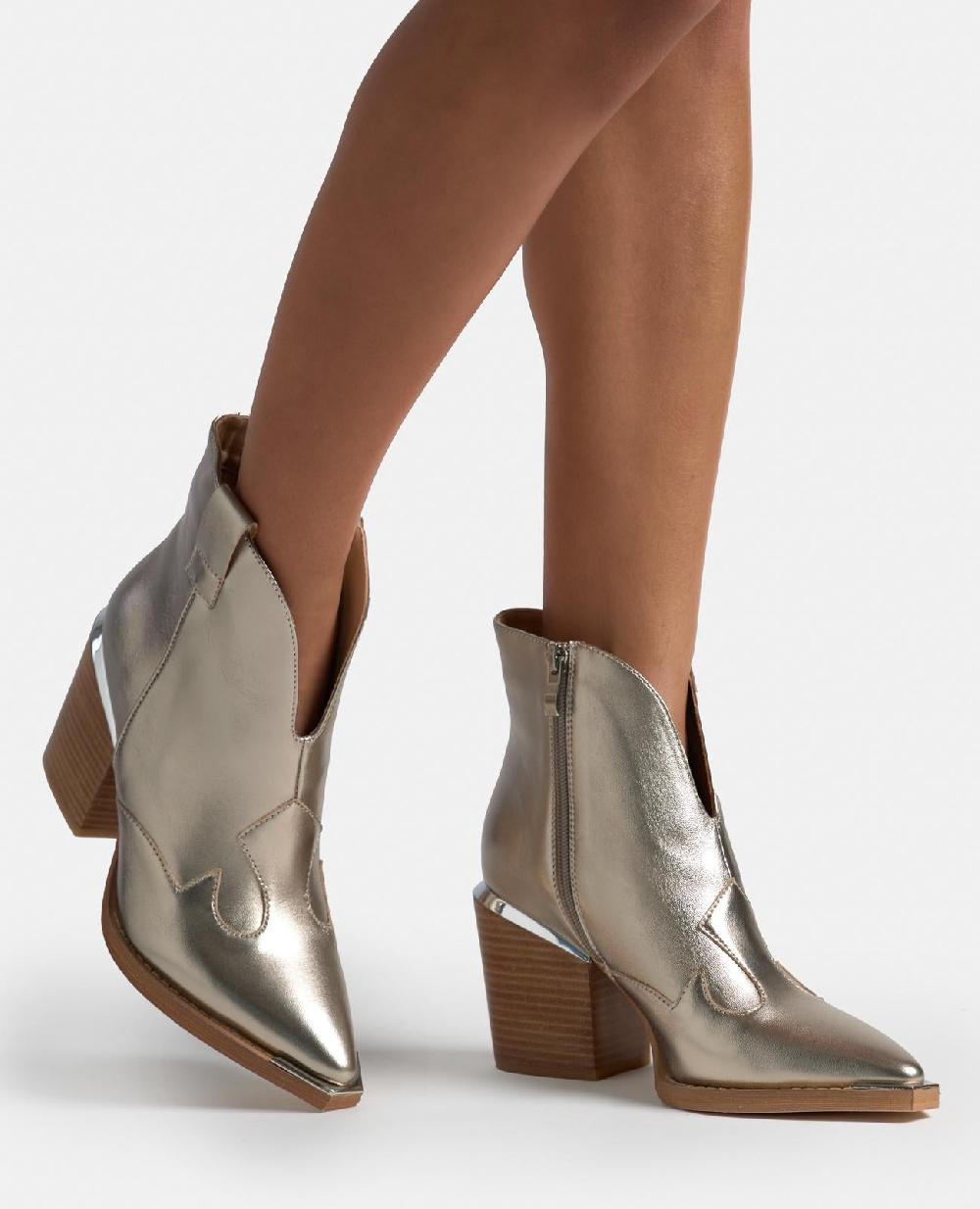 Alma En Pena BOTÍN TACÓN ABERTURA FRONTAL