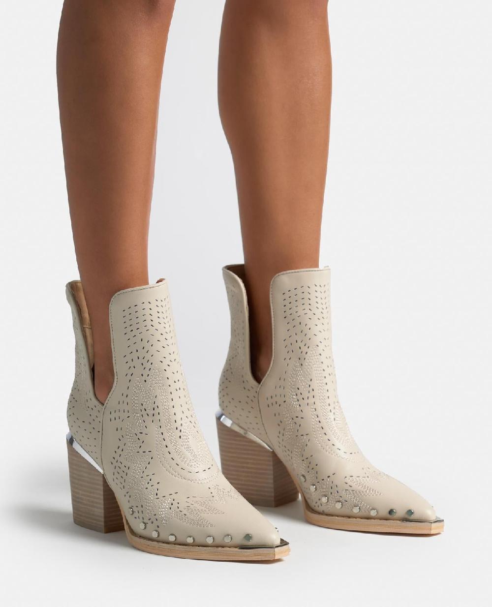 Alma En Pena BOTÍN TACÓN CON ABERTURA