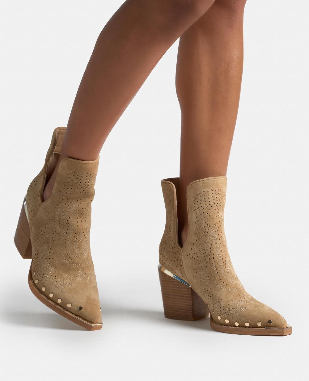 Alma En Pena BOTÍN TACÓN CON ABERTURA