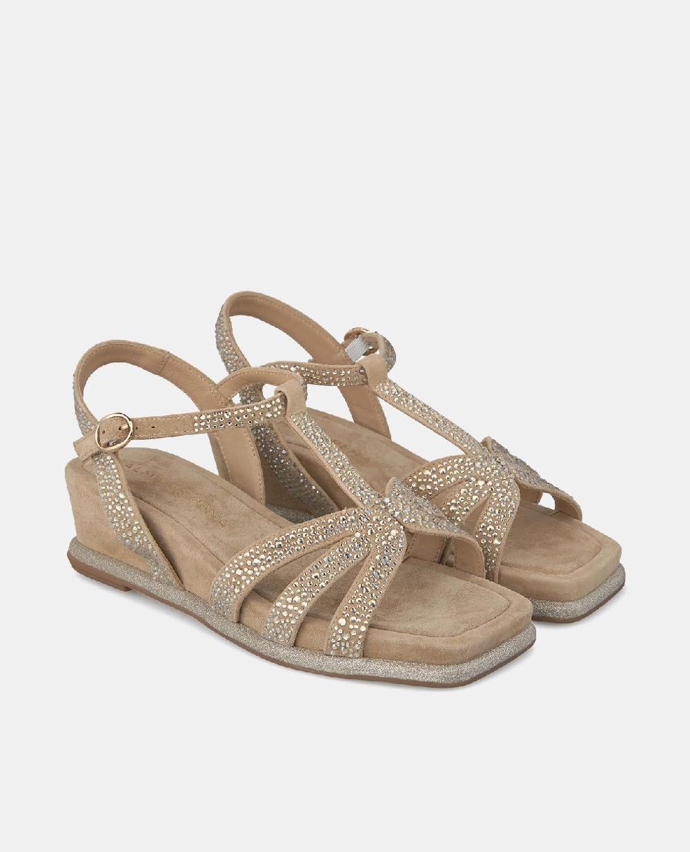 Alma En Pena CUÑA CON SUELA BRILLANTE