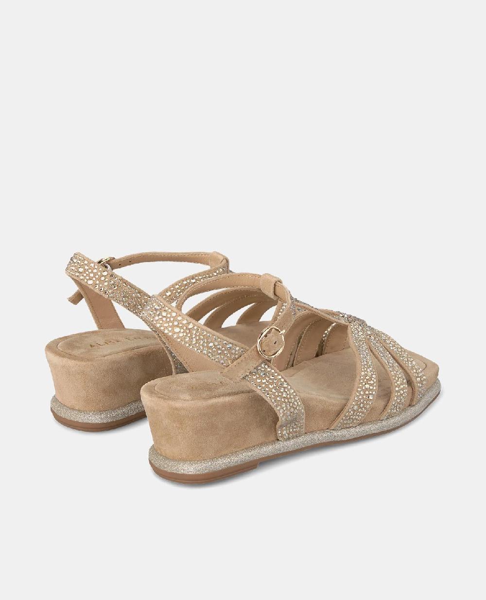 Alma En Pena CUÑA CON SUELA BRILLANTE