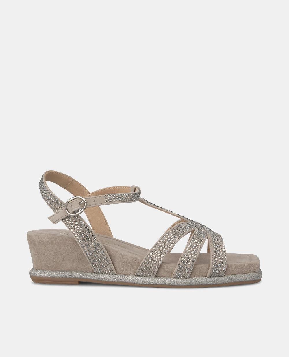 Alma en pena CUÑA CON SUELA BRILLANTE