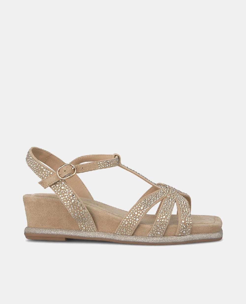 Alma en pena CUÑA CON SUELA BRILLANTE