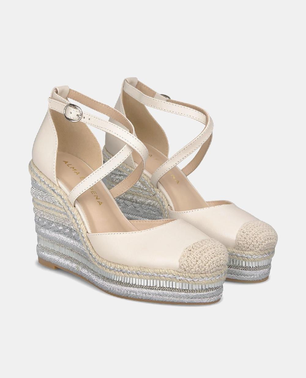 Alma En Pena CUÑA CON TIRAS CRUZADAS