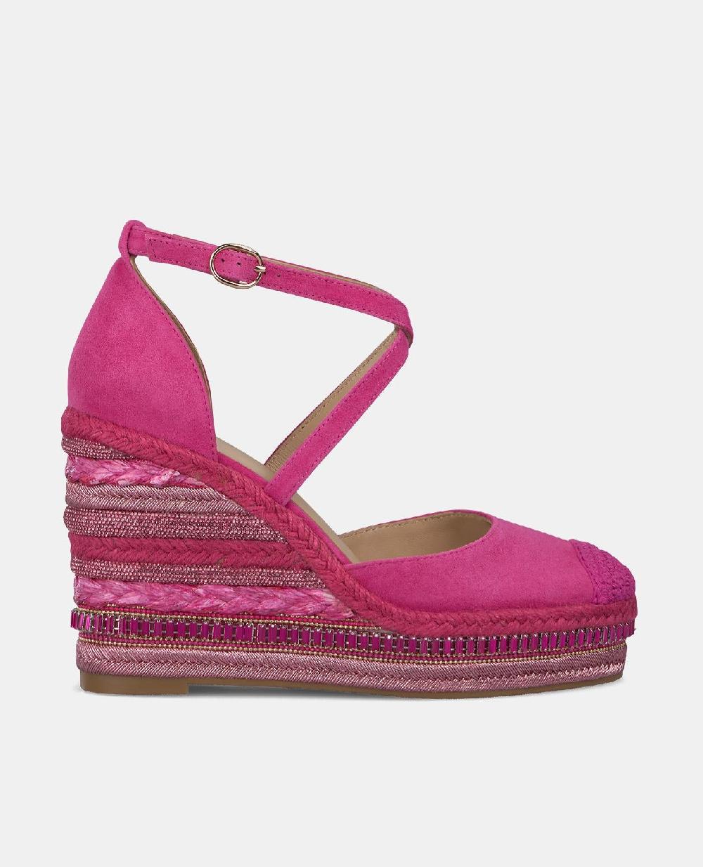 Alma en pena CUÑA CON TIRAS CRUZADAS