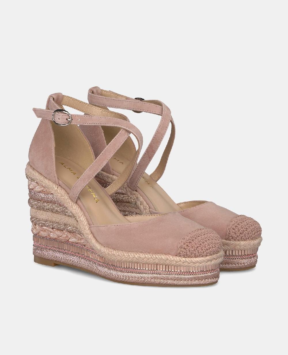 Alma En Pena CUÑA CON TIRAS CRUZADAS