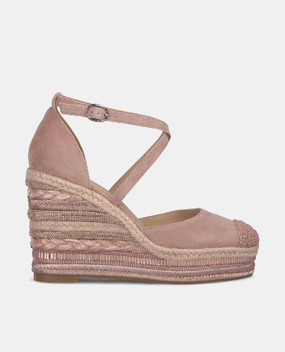 Alma en pena CUÑA CON TIRAS CRUZADAS