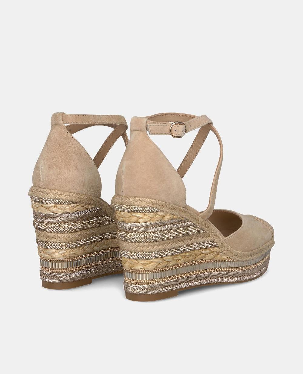 Alma En Pena CUÑA CON TIRAS CRUZADAS