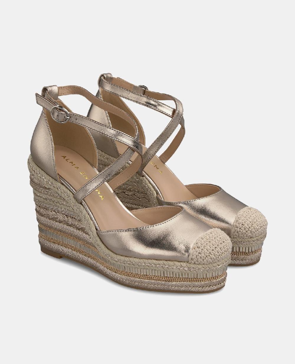 Alma En Pena CUÑA CON TIRAS CRUZADAS