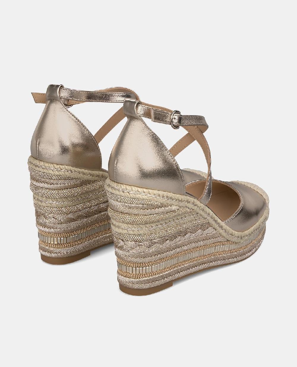 Alma En Pena CUÑA CON TIRAS CRUZADAS