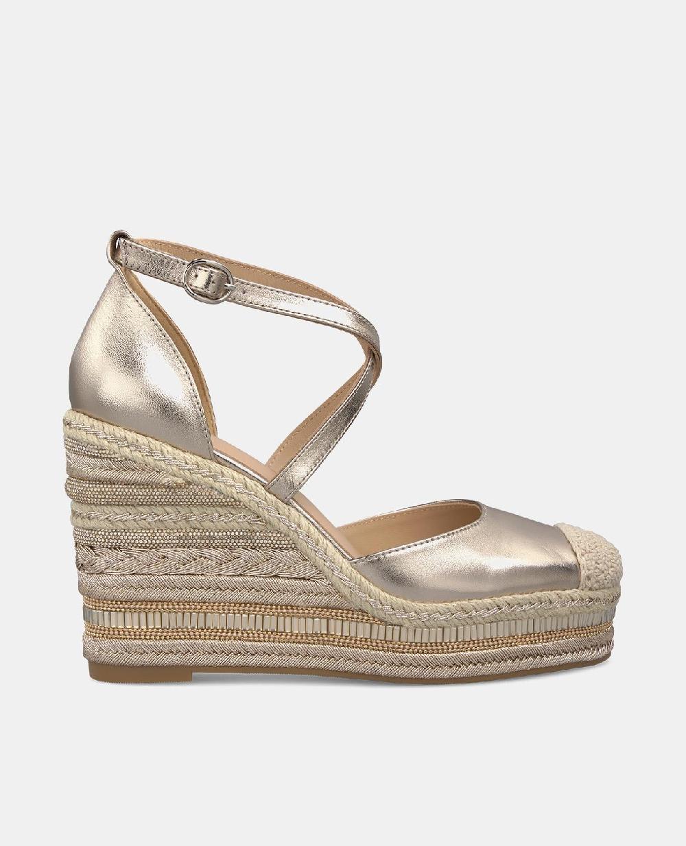 Alma en pena CUÑA CON TIRAS CRUZADAS