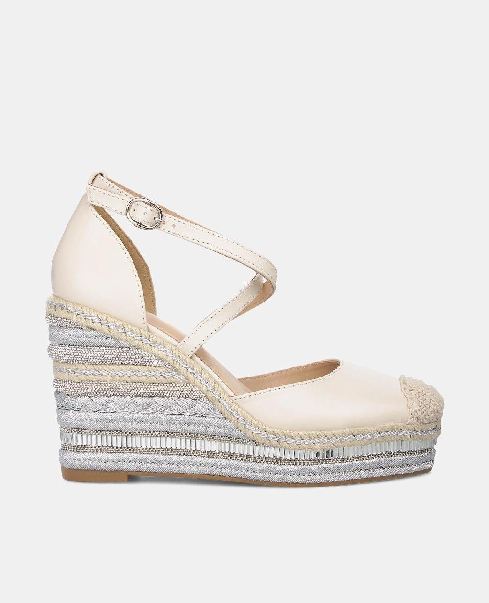 Alma en pena CUÑA CON TIRAS CRUZADAS