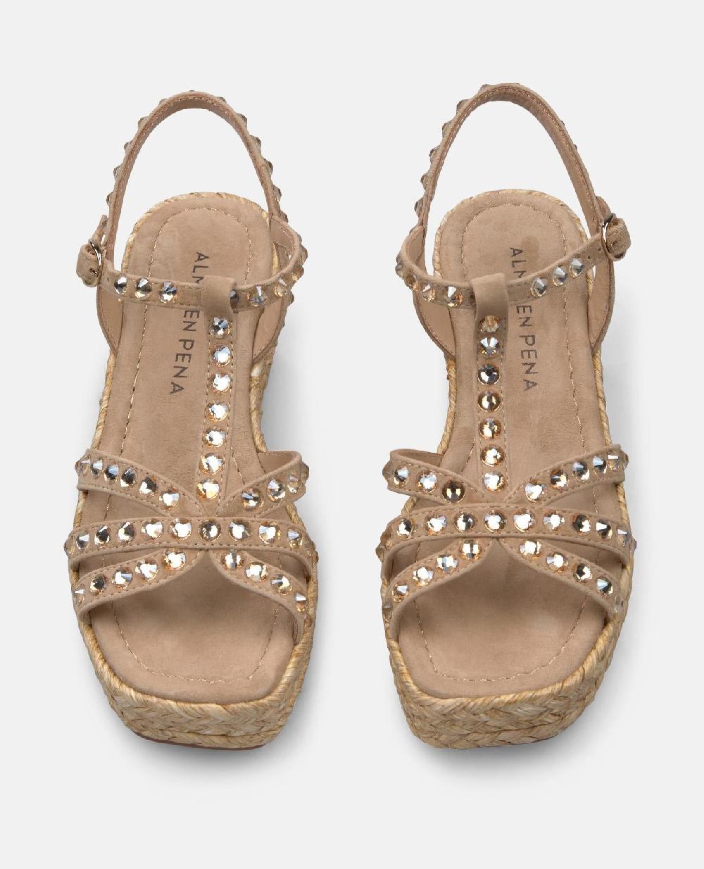 Alma En Pena CUÑA MEDIA ABALORIOS PEDRERÍA