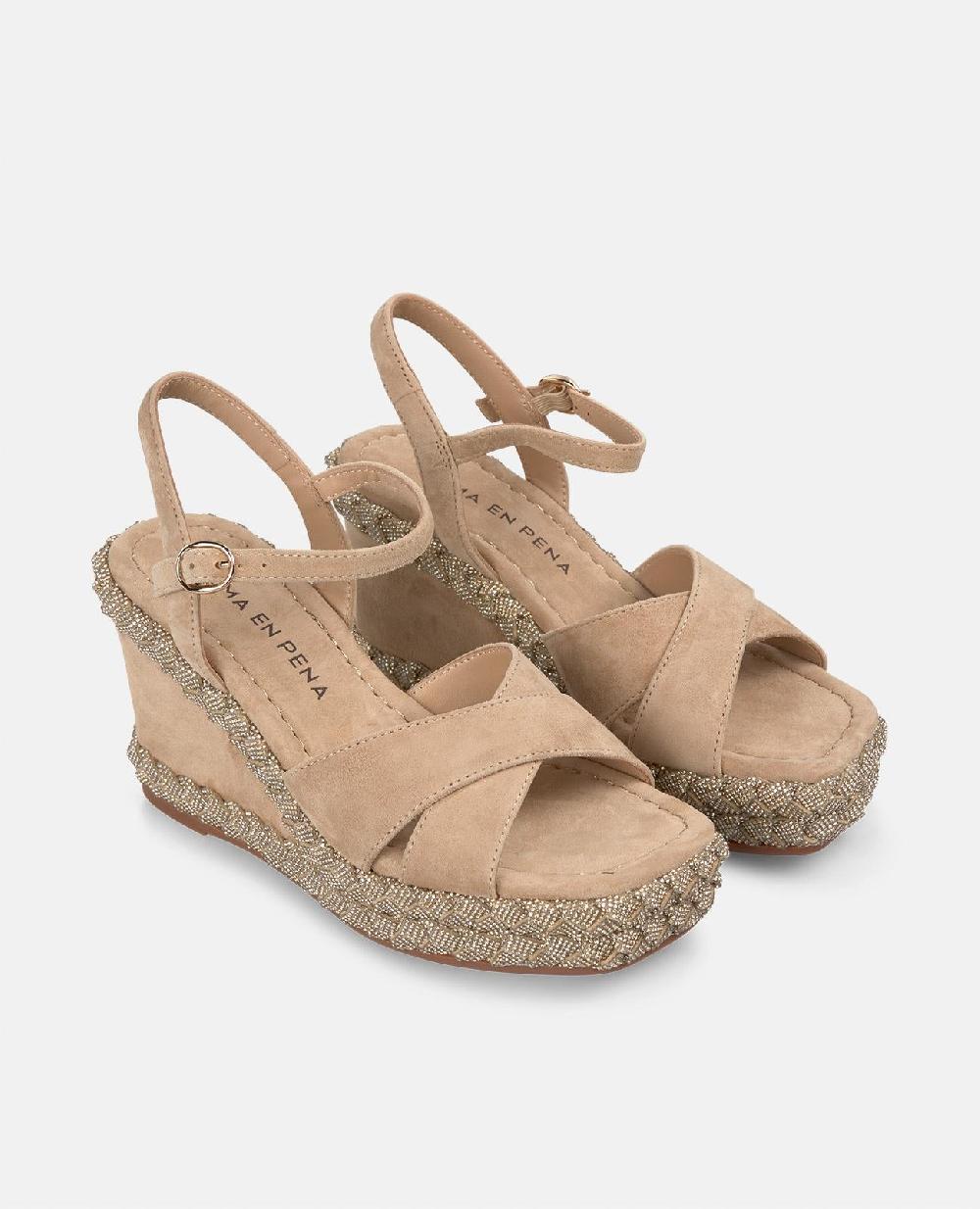 Alma En Pena CUÑA TRENZADA PEDRERÍA