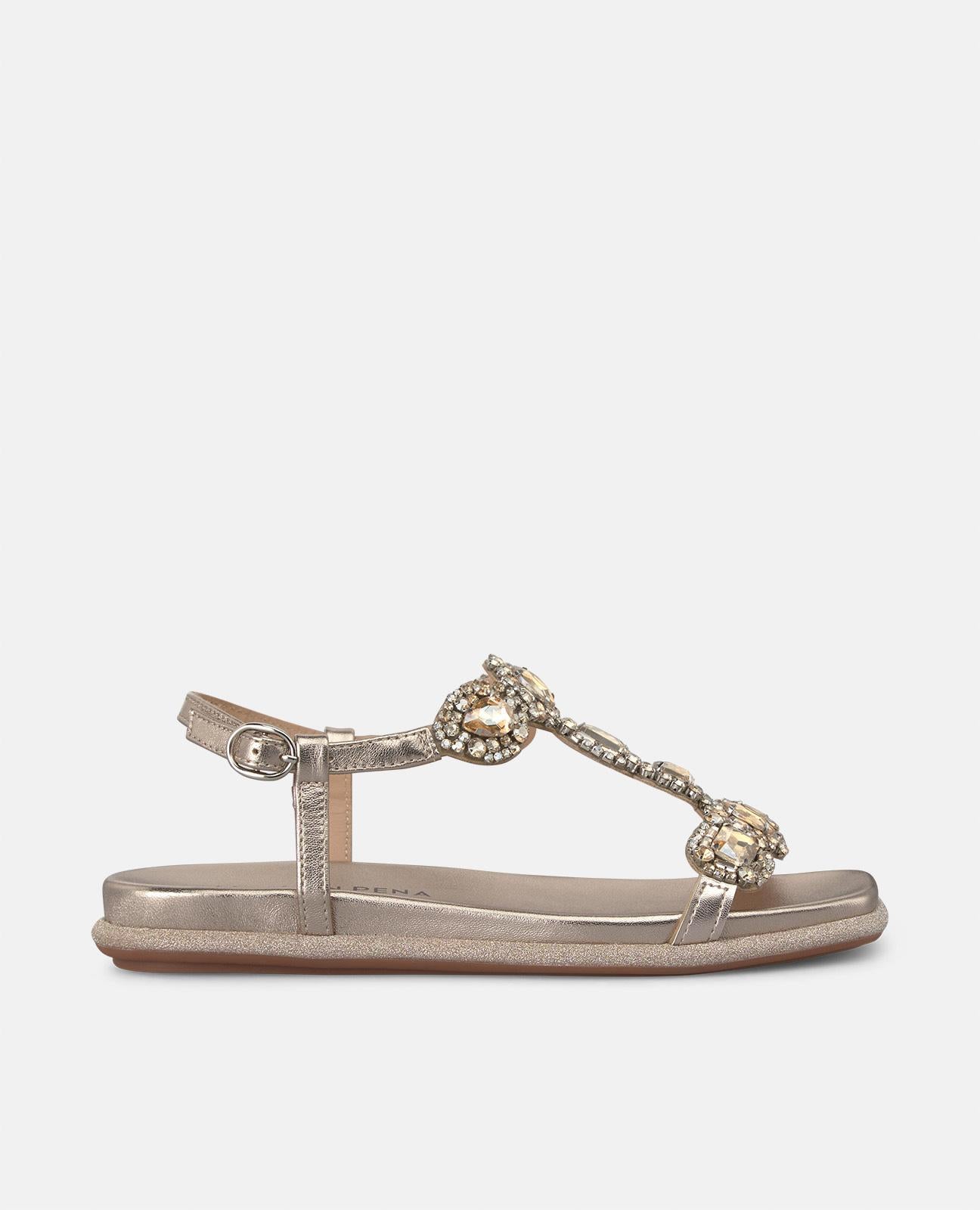 Alma en pena SANDALIA ABALORIOS PEDRERÍA