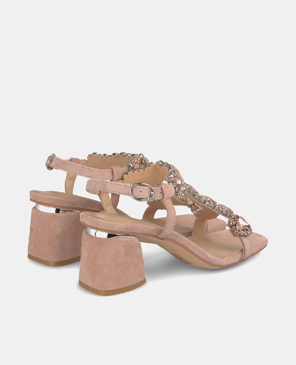 Alma En Pena SANDALIA BAJA PEDRERÍA EMPEINE