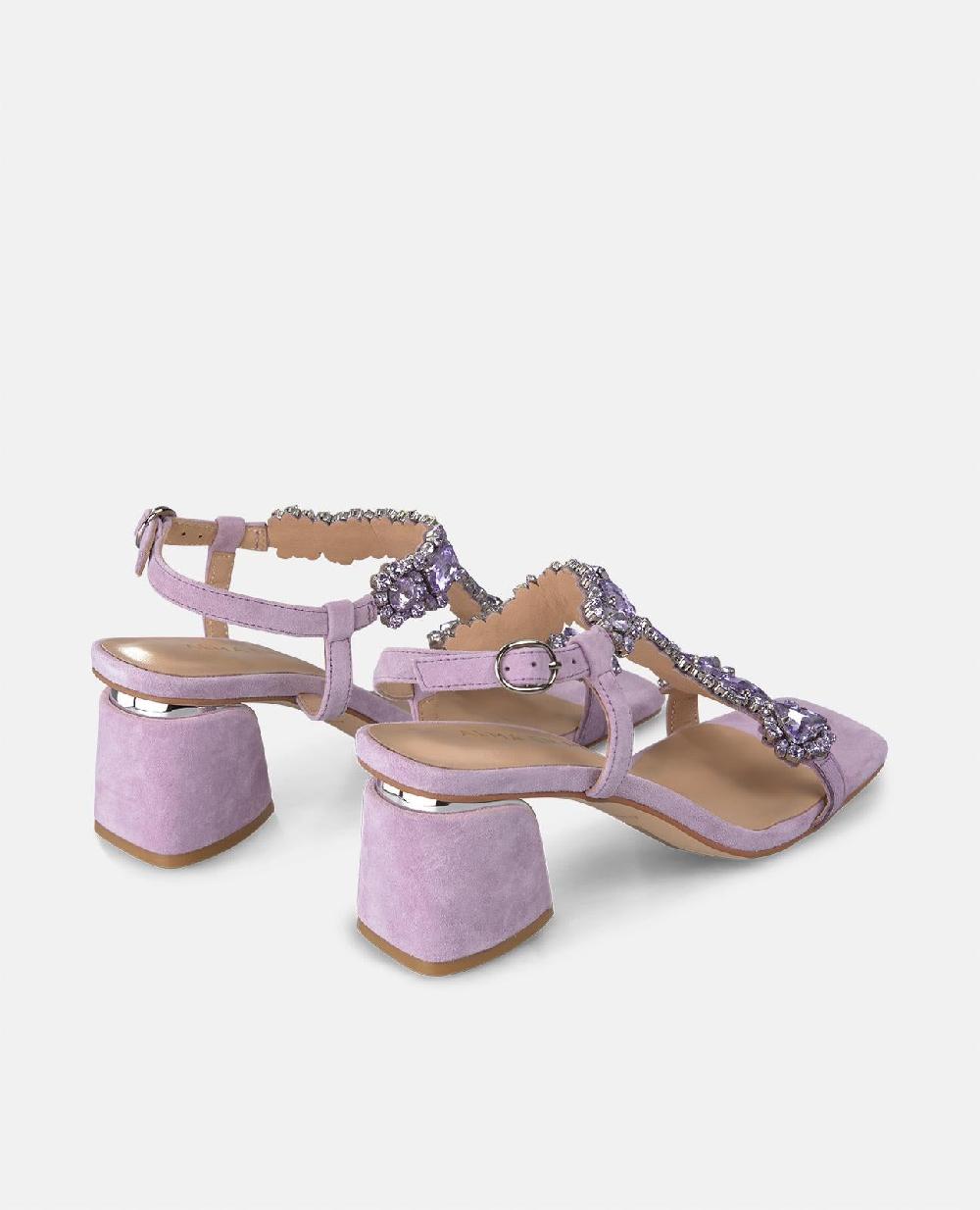 Alma En Pena SANDALIA BAJA PEDRERÍA EMPEINE