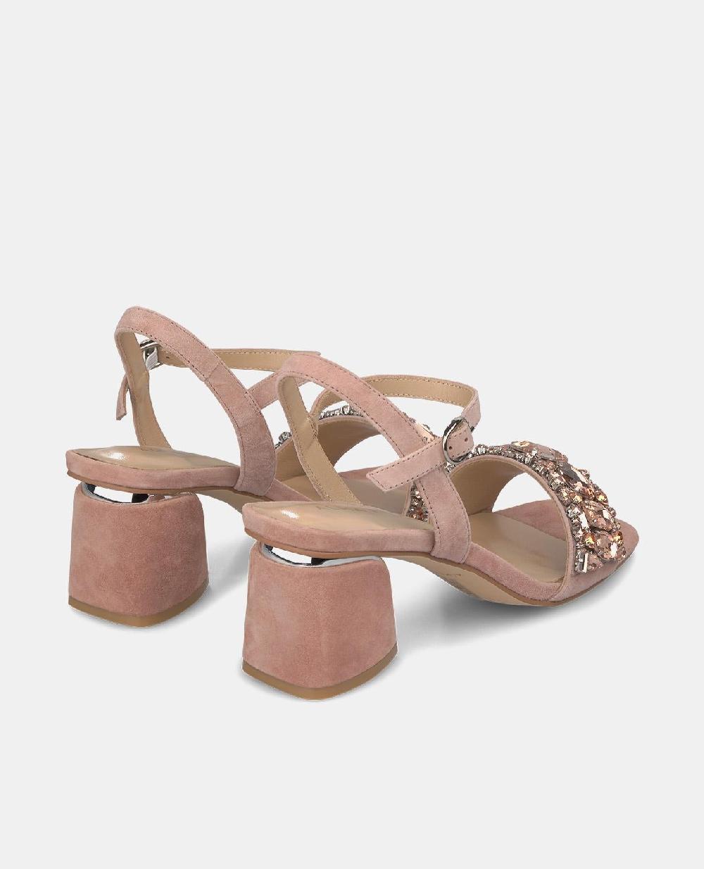 Alma En Pena SANDALIA BANDA CON PEDRERÍA