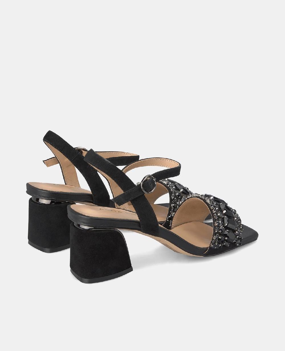 Alma En Pena SANDALIA BANDA CON PEDRERÍA