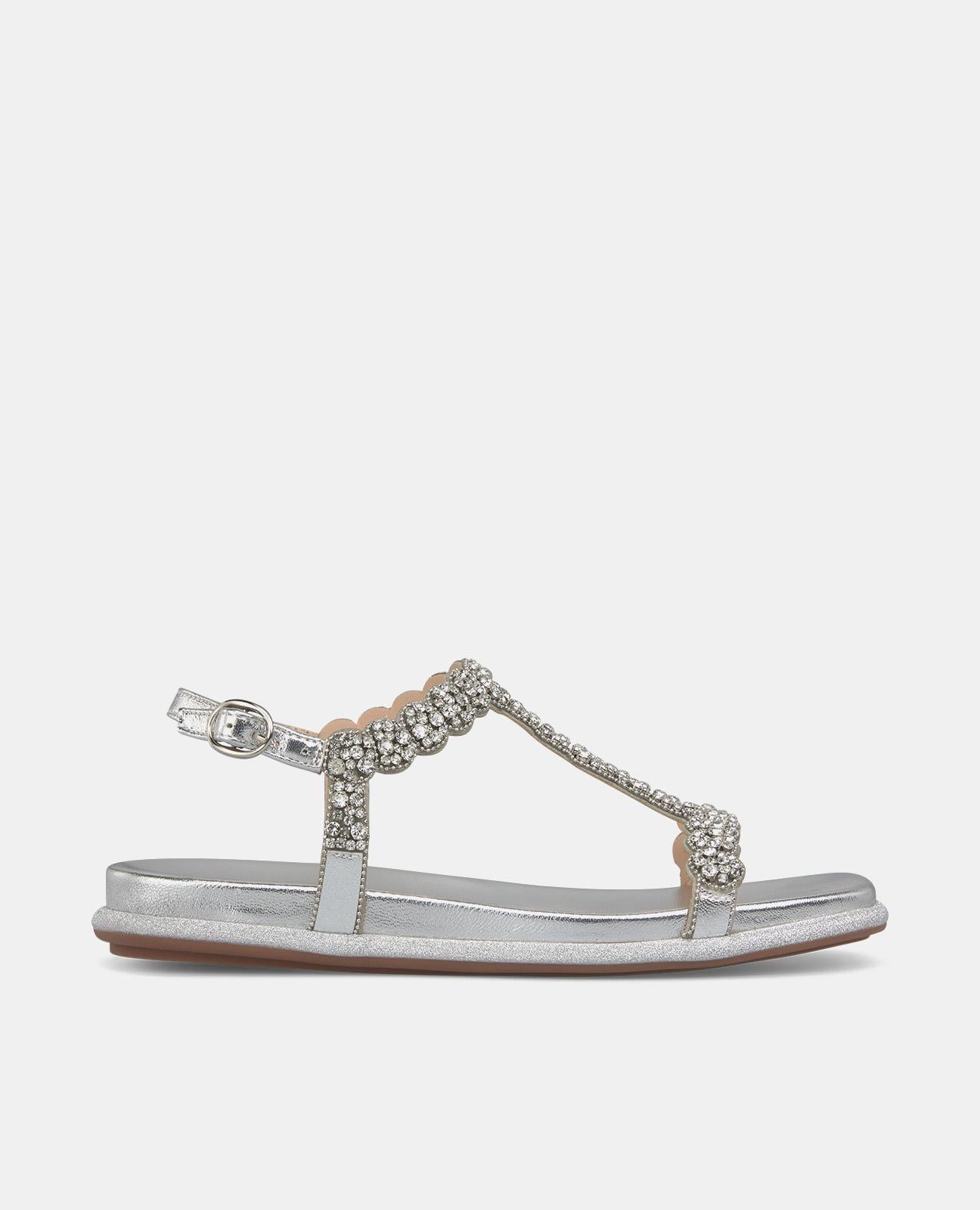 Alma en pena SANDALIA BRILLOS PLANA