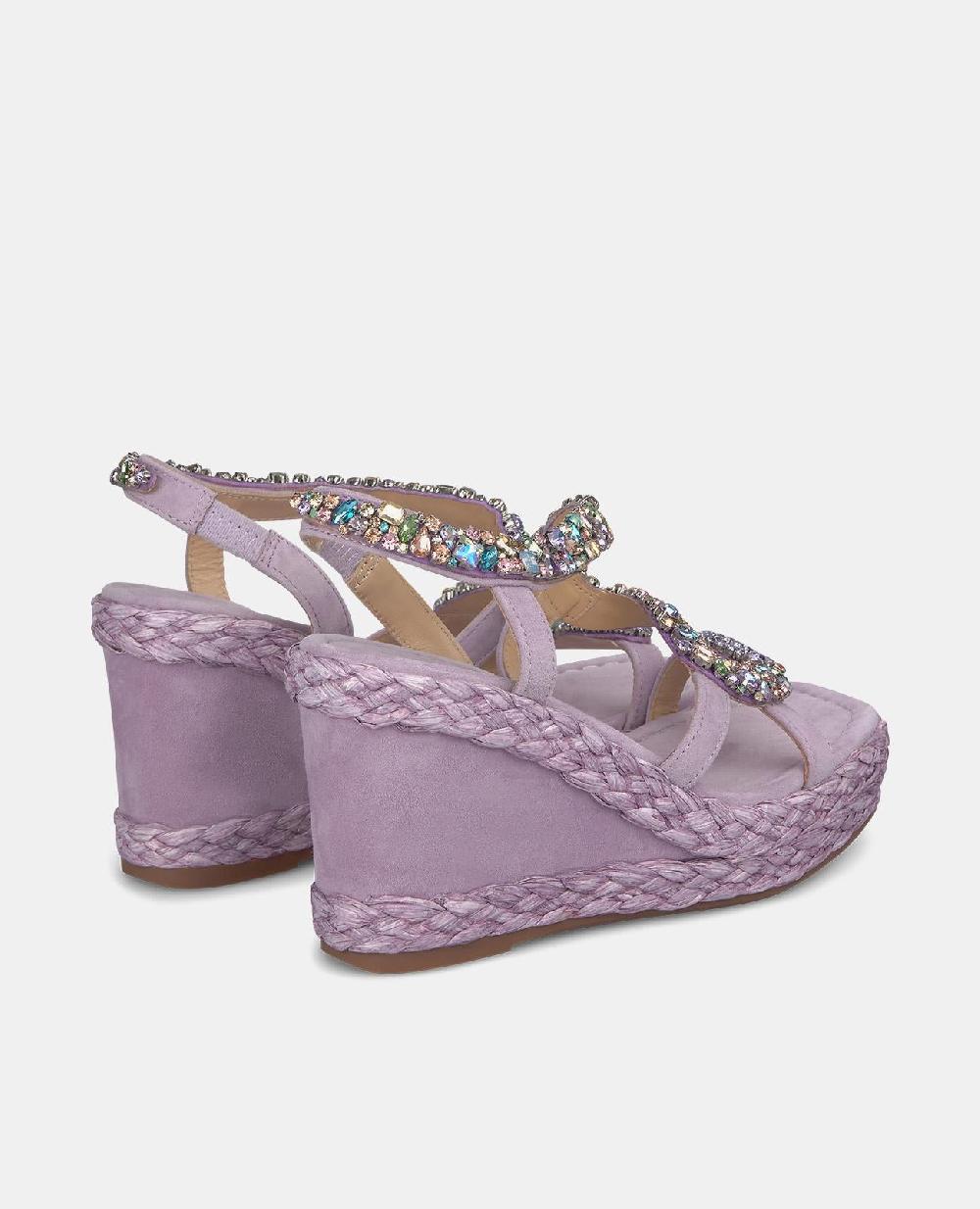 Alma En Pena SANDALIA CON TACÓN CUÑA