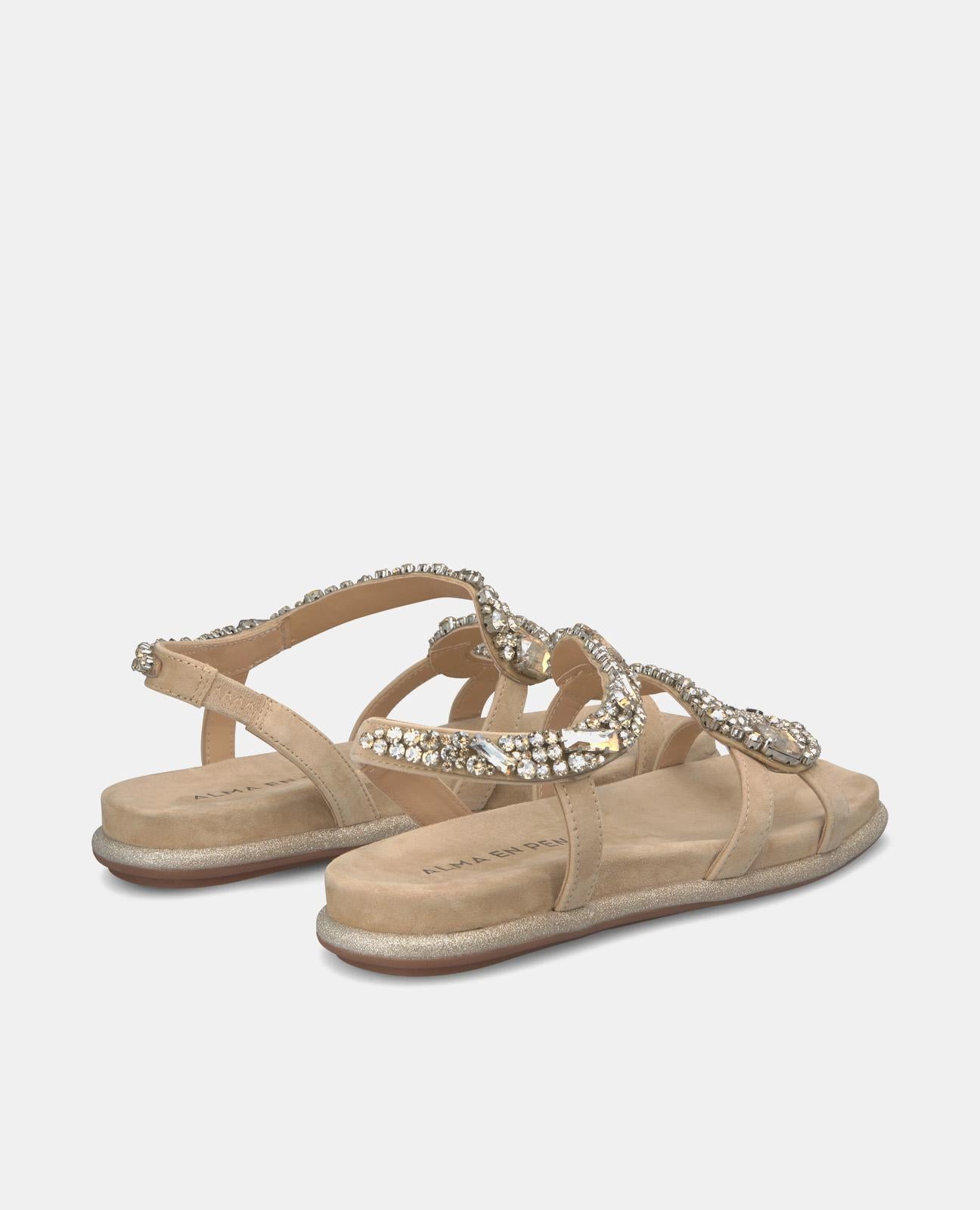 Alma En Pena SANDALIA CON TIRA SERPIENTE