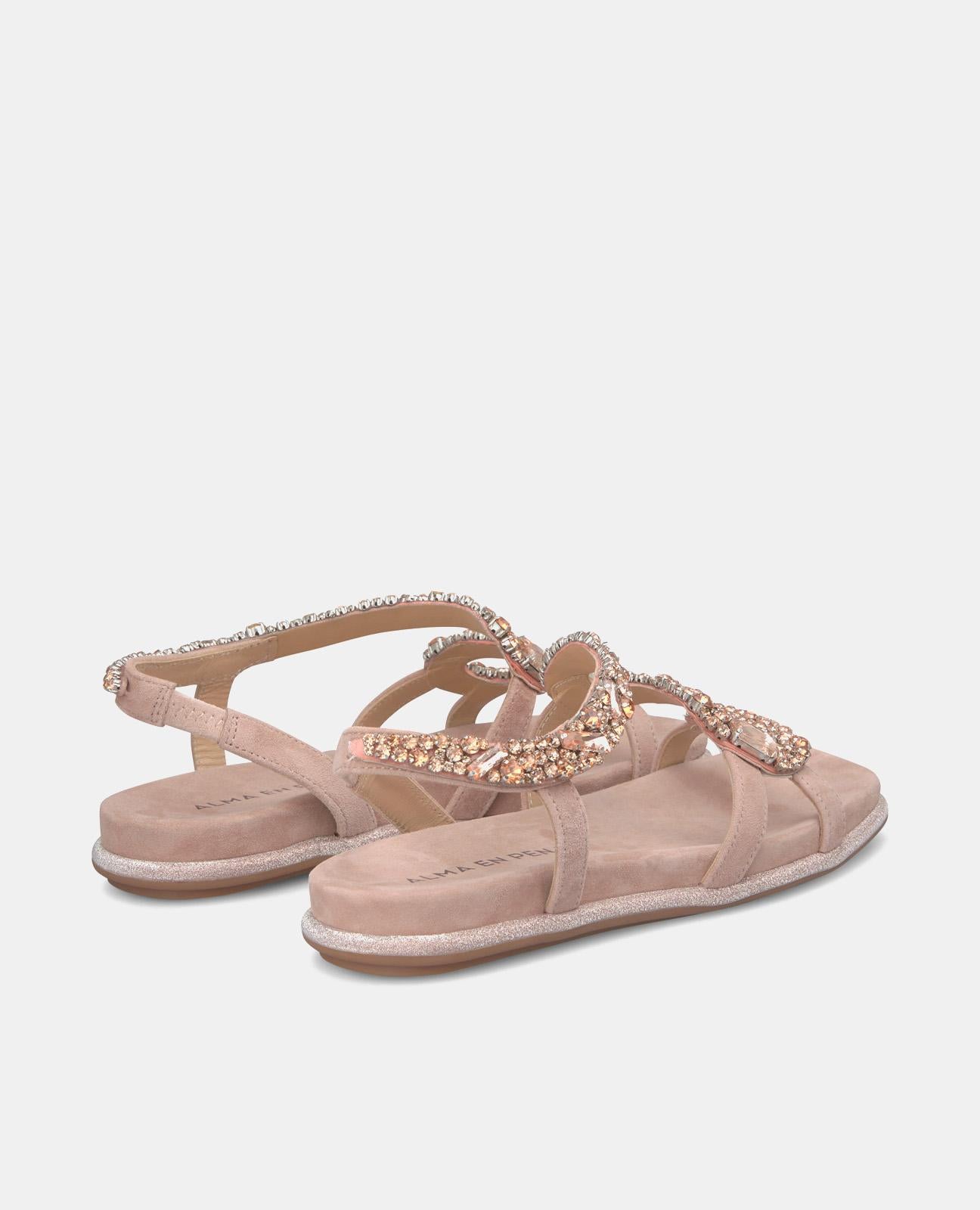 Alma En Pena SANDALIA CON TIRA SERPIENTE