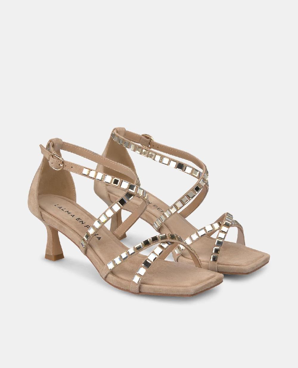 Alma En Pena SANDALIA CON TIRAS JOYA