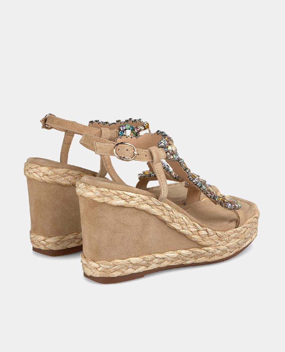 Alma En Pena SANDALIA CUÑA ALTA