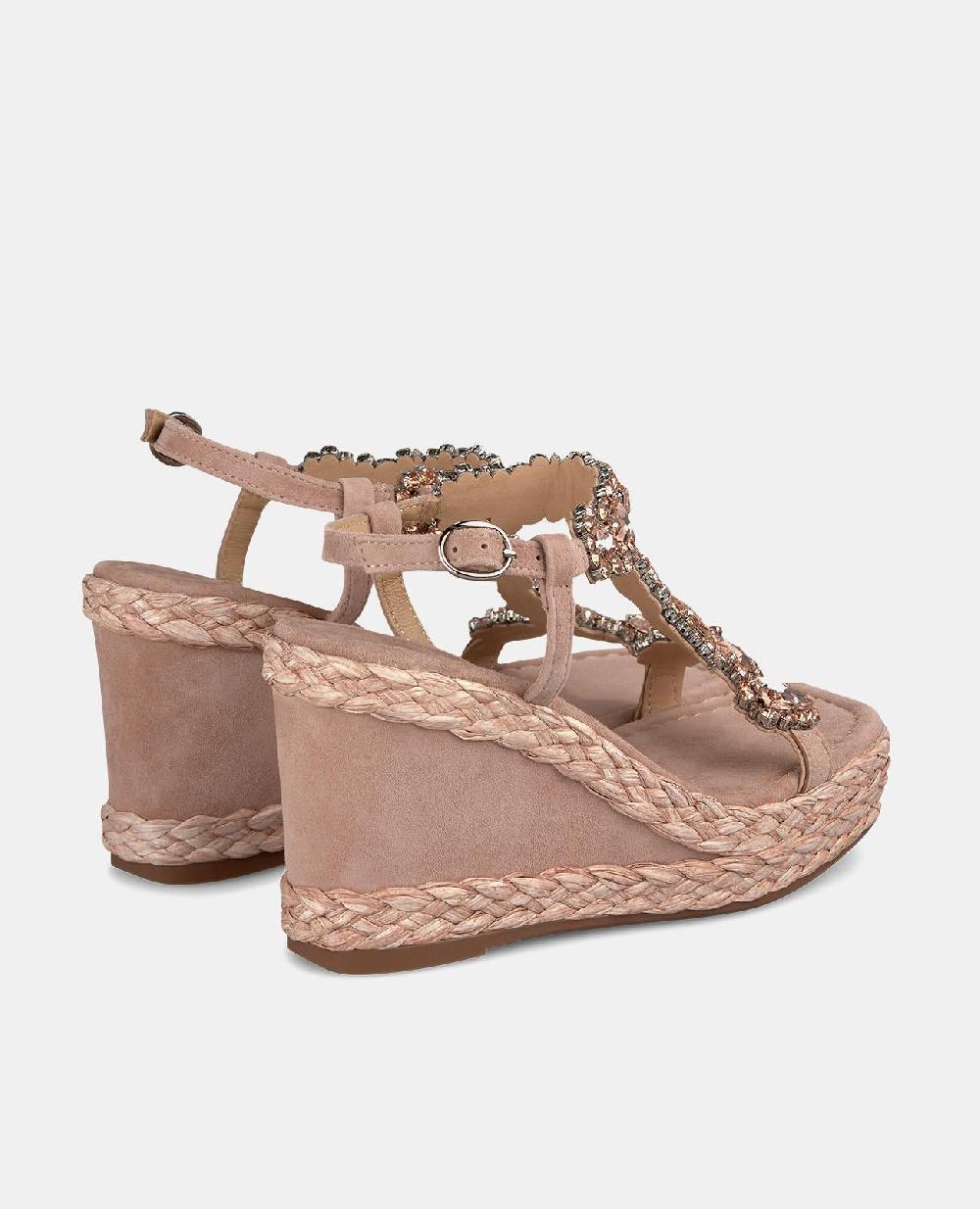 Alma En Pena SANDALIA CUÑA ALTA