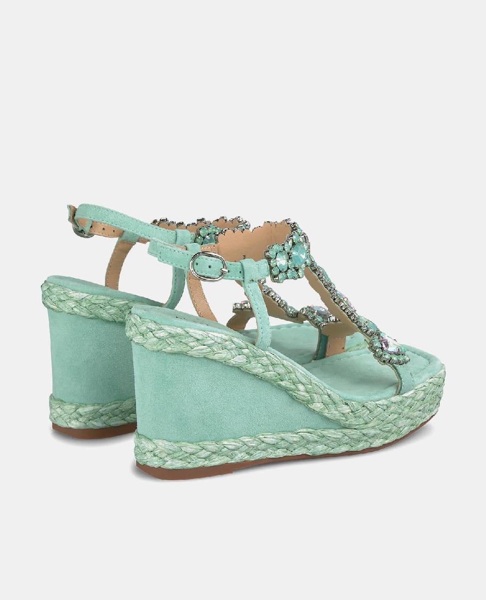 Alma En Pena SANDALIA CUÑA ALTA