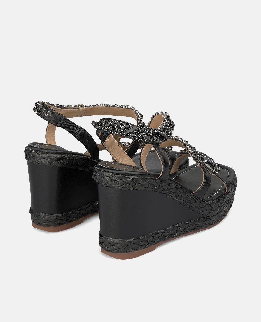 Alma En Pena SANDALIA CUÑA CON SERPIENTE