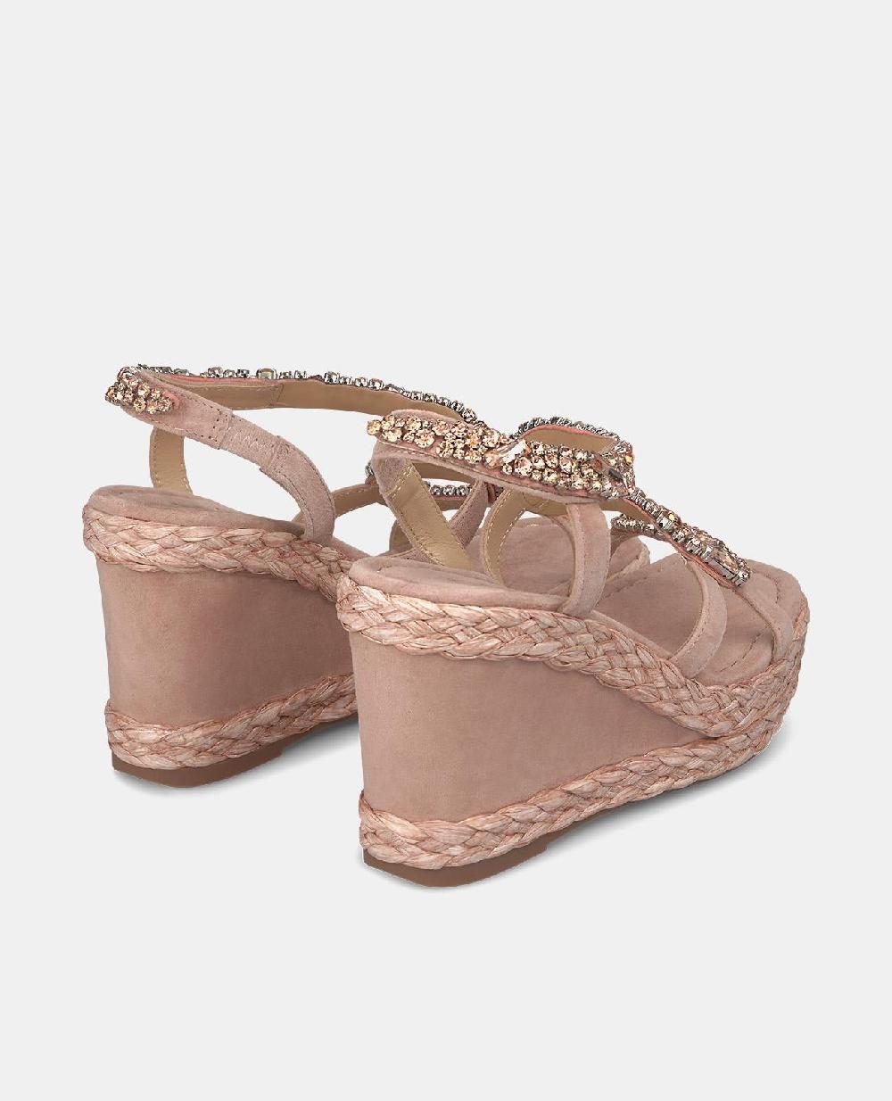 Alma En Pena SANDALIA CUÑA CON SERPIENTE