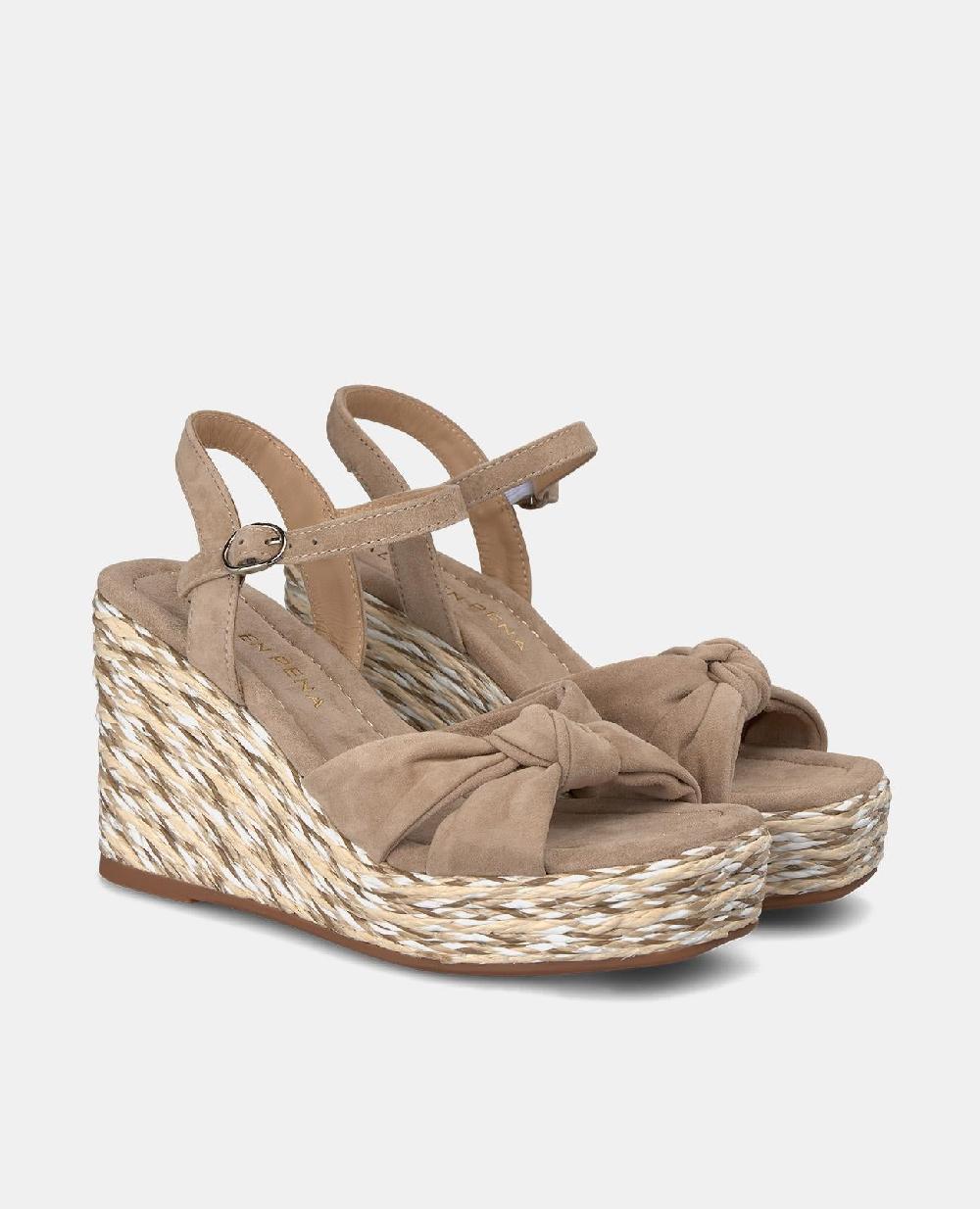 Alma En Pena SANDALIA CUÑA NUDO