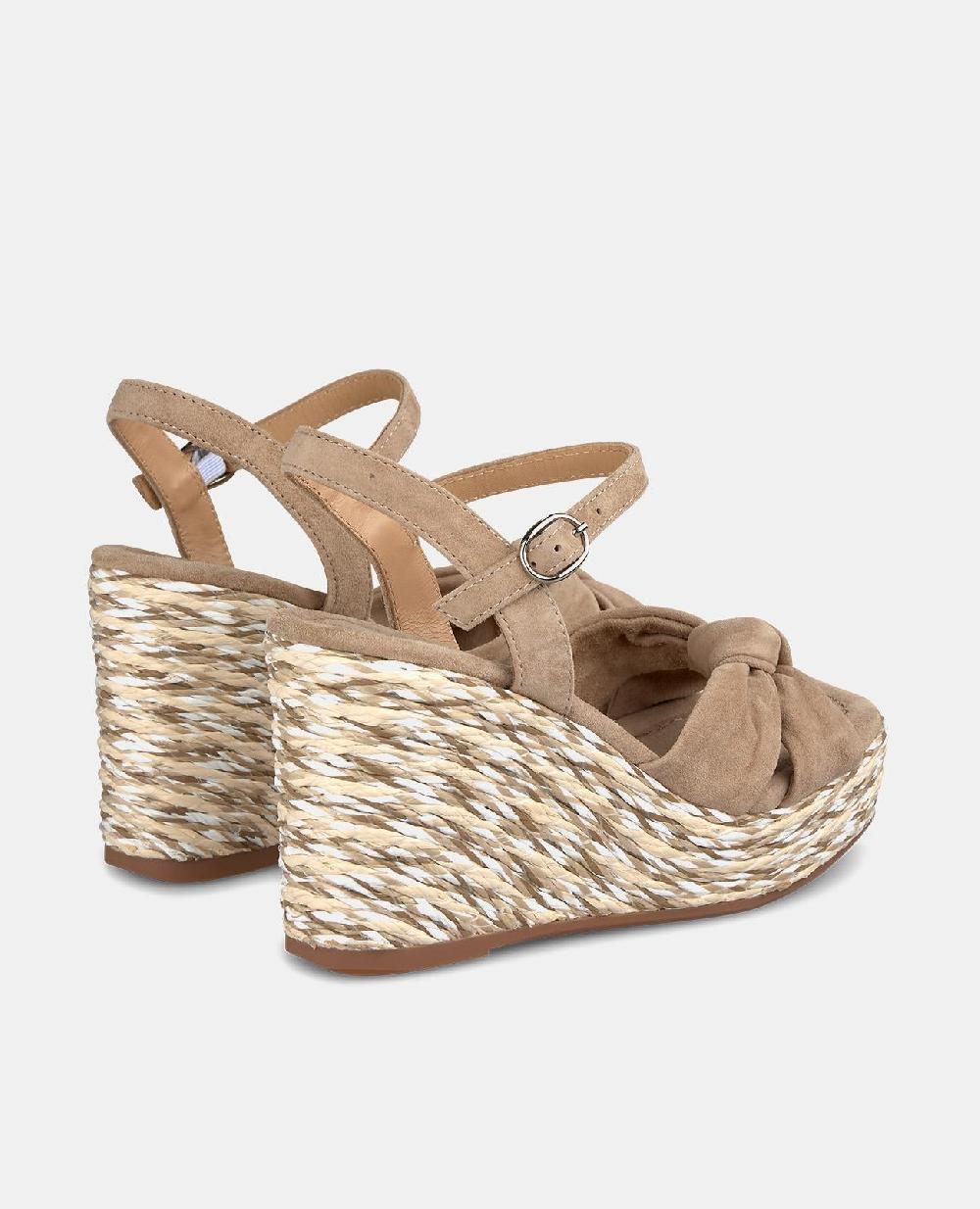 Alma En Pena SANDALIA CUÑA NUDO