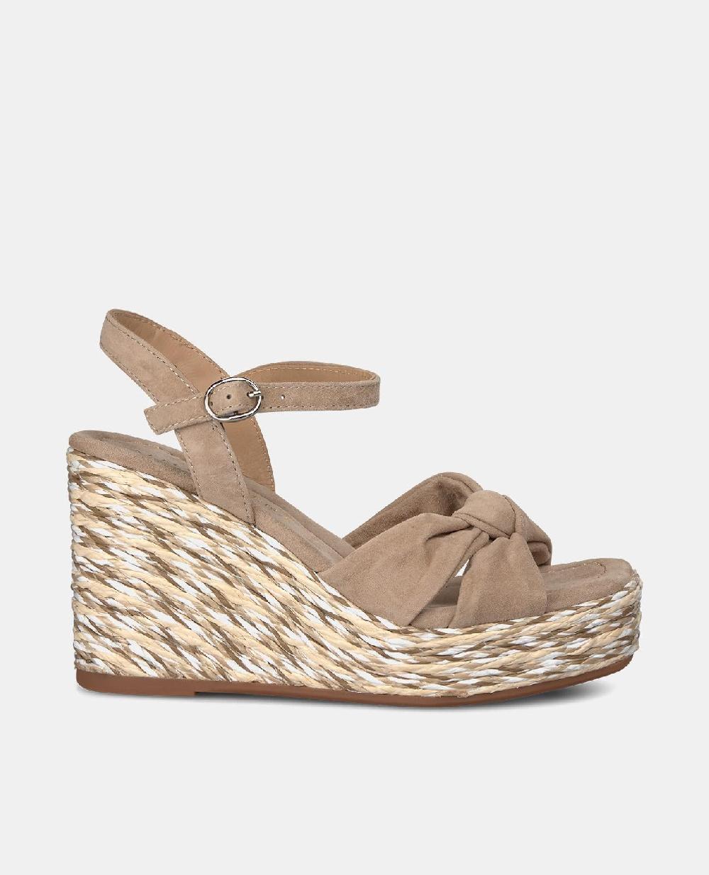 Alma en pena SANDALIA CUÑA NUDO